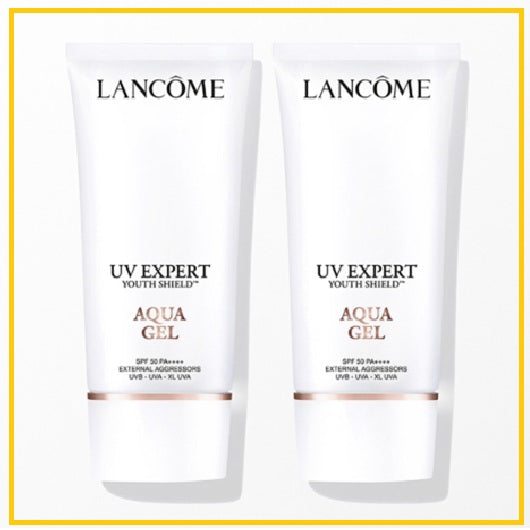 LANCOME 蘭蔻清爽防曬兩件套裝 UV EXPERT YOUTH-SHIELD AQUA GEL DUO SPF50 PA++++ DUO SET 50ML X2