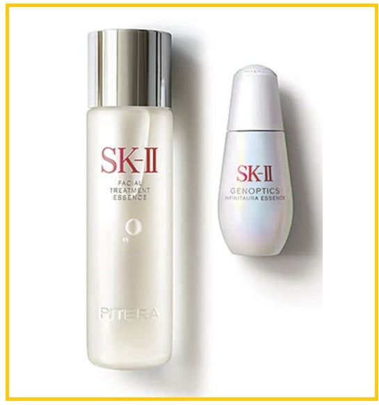SK-II Facial Treatment Essence & GenOptics Aura Essence Duo Set