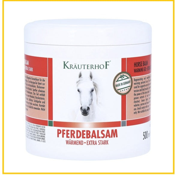 KRAUTERHOF 草本莊園馬油按摩膏 HORSE BALM WARMING & EXTRA STRONG 250ML / 500ML