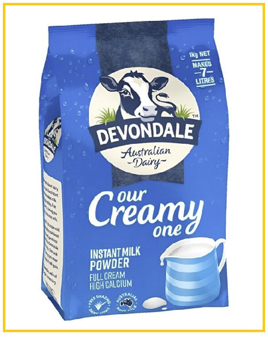 Devondale Instant Full Cream Milk Powder (Blue) 1KG