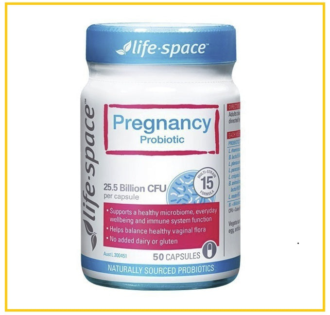 LIFE SPACE 益倍適孕婦益生菌50粒裝 PROBIOTIC + PREGNANCY & BREASTFEEDING 50 CAPSULES