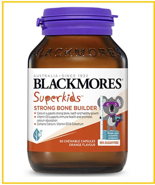 BLACKMORES Superkids Strong Bone Builder 60 Tablets (Bovine Colostrum)