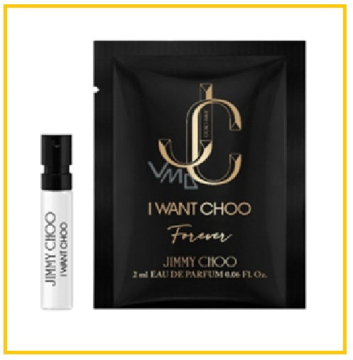 JIMMY CHOO 周仰傑熾愛永恆淡香精香水小樣 I WANT CHOO FOREVER EDP 2ML