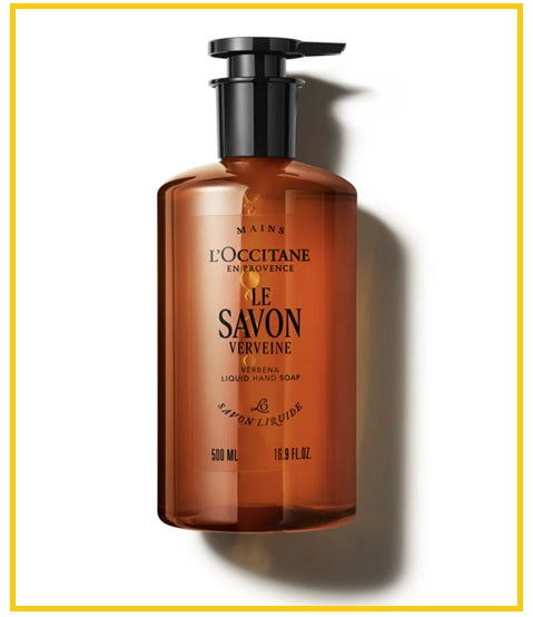 L'OCCITANE 歐舒丹馬鞭草洗手液 LOCCITANE KARITE VERVEINE SAVON LIQUIDE HAND SOAP GEL 500ML