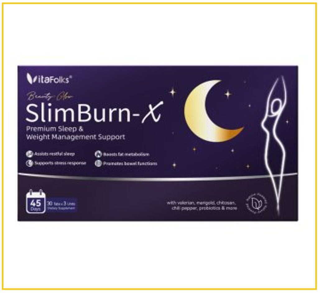 VITAFOLKS 夜精靈三效燃脂片90粒 SLIMBURN-X 90 CAPS