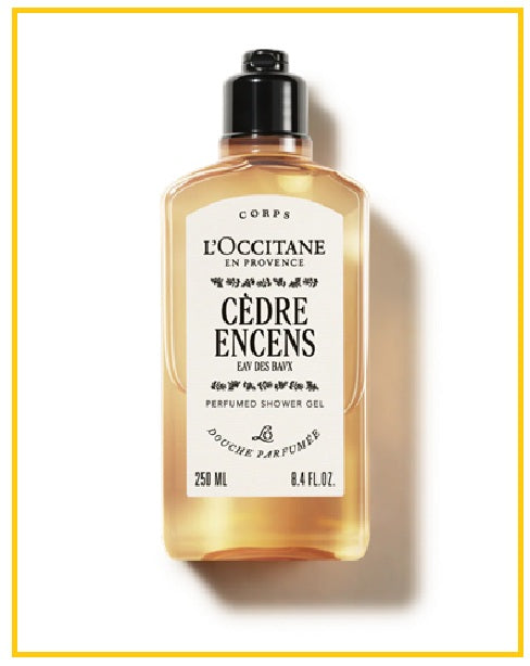 L'OCCITANE 歐舒丹雪松乳香氛沐浴啫哩 LOCCITANE CEDRE ENCENS PERFUMED SHOWER GEL 250ML