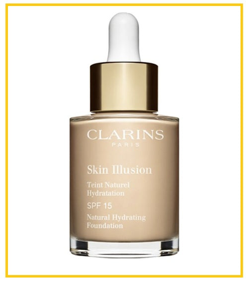 CLARINS SKIN ILLUSION NATURAL HYDRATING FOUNDATION SPF115 #100 / #100.5 / #102.5 / #103 / #105 30ML