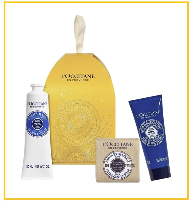 L'OCCITANE 歐舒丹乳木果禮物套裝 LOCCITANE SHE ORNEMENT COFANETTO DUO SET