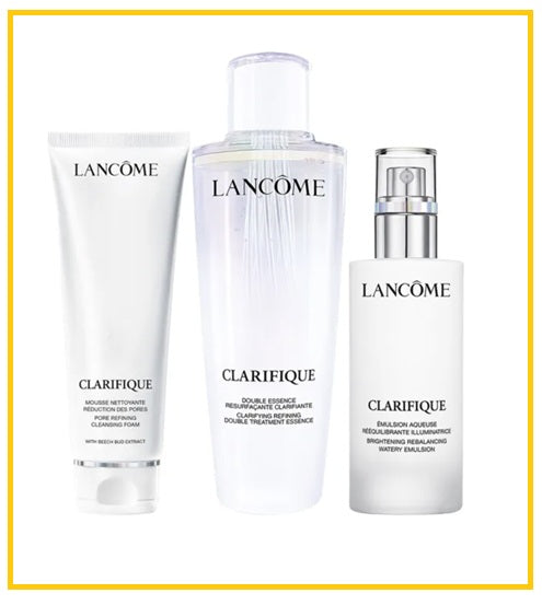 LANCOME 蘭蔻極光三件式套裝 CLARIFIQUE TRAVEL WITH RADIANCE DUO SET