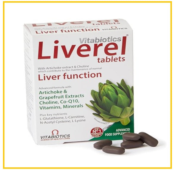 VITABIOTICS 薇塔貝爾護肝片60粒 LIVEREL 60 TABLETS