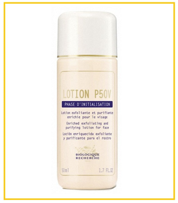 BIOLOGIQUE RECHERCHE Lotion P-50V (contains a large amount of nutrients, suitable for devitalized skin) 50ML