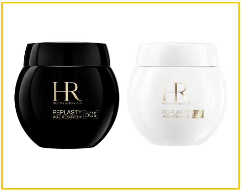 HELENA RUBINSTEIN 赫蓮娜50%玻色因黑白繃帶套裝 HR RE-PLASTY AGE RECOVERY GR DAY AND 50PX NIGHT CREAM DUO SET 50ML X2