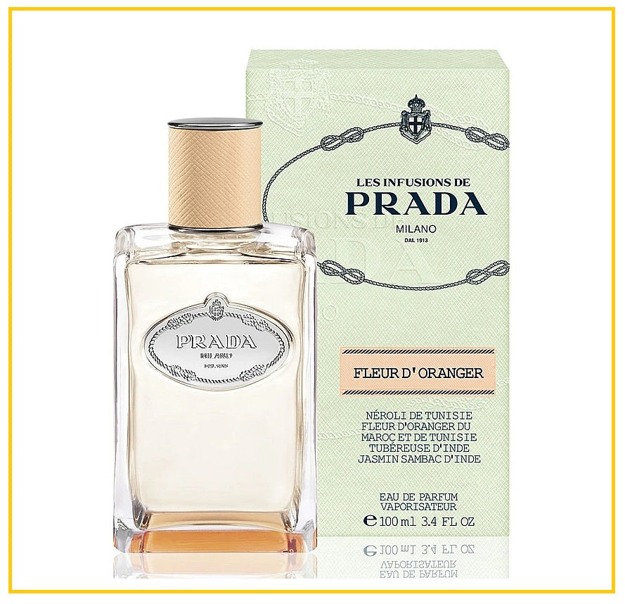 PRADA 普拉達橙花浸泡液淡香精花漾傾心香水 INFUSION DE FLEUR D'ORANGER EDP 100ML