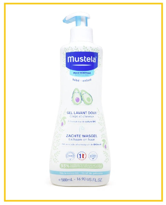 MUSTELA 2-in-1 Baby Shampoo & Body Wash 500ml