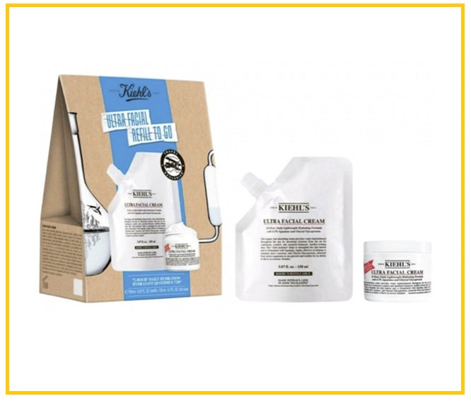 KIEHL'S 科顏氏高保濕替換裝套裝 KIEHLS ULTRA FACIAL CREAM AND REFILL DUO SET