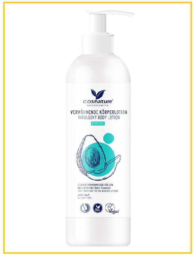 COSNATURE 天然有機牛油果身體乳 PAMPERING AVOCADO BODY LOTION 250ML