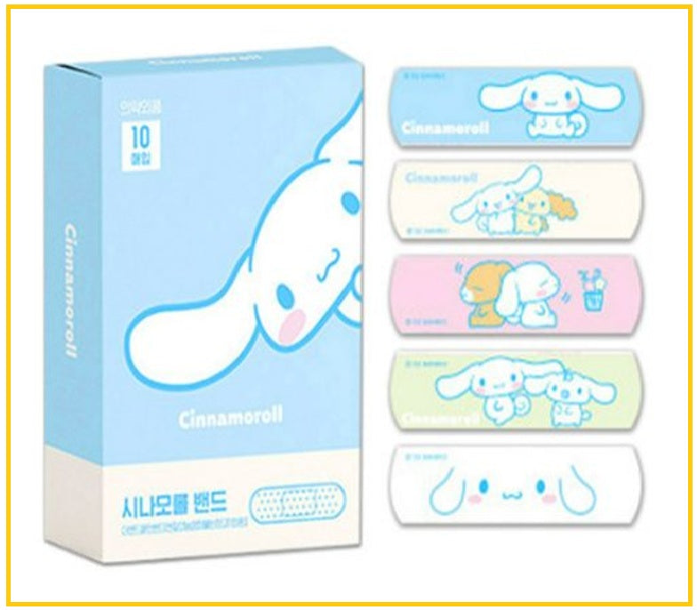 SANRIO 卡通圖案膠布創可貼10片 CINNAMOROLL PATTERNED BANDAGE 10PCS
