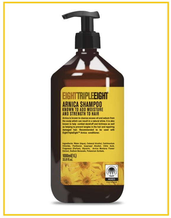 TRIPLE EIGHT Arnica Shampoo for Damaged Hair 1000ML