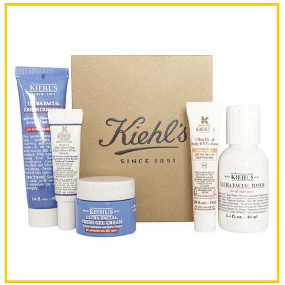 KIEHL'S 科顏氏旅行五件套裝 KIEHLS ULTRA FACIAL SKIN CARE 5PCS DUO SET