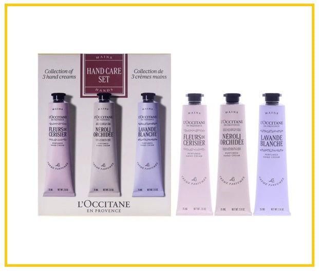 L'OCCITANE 歐舒丹護手霜三件套裝 LOCCITANE FLORAL HAND CREAM TRIO DUO SET 75ML X3