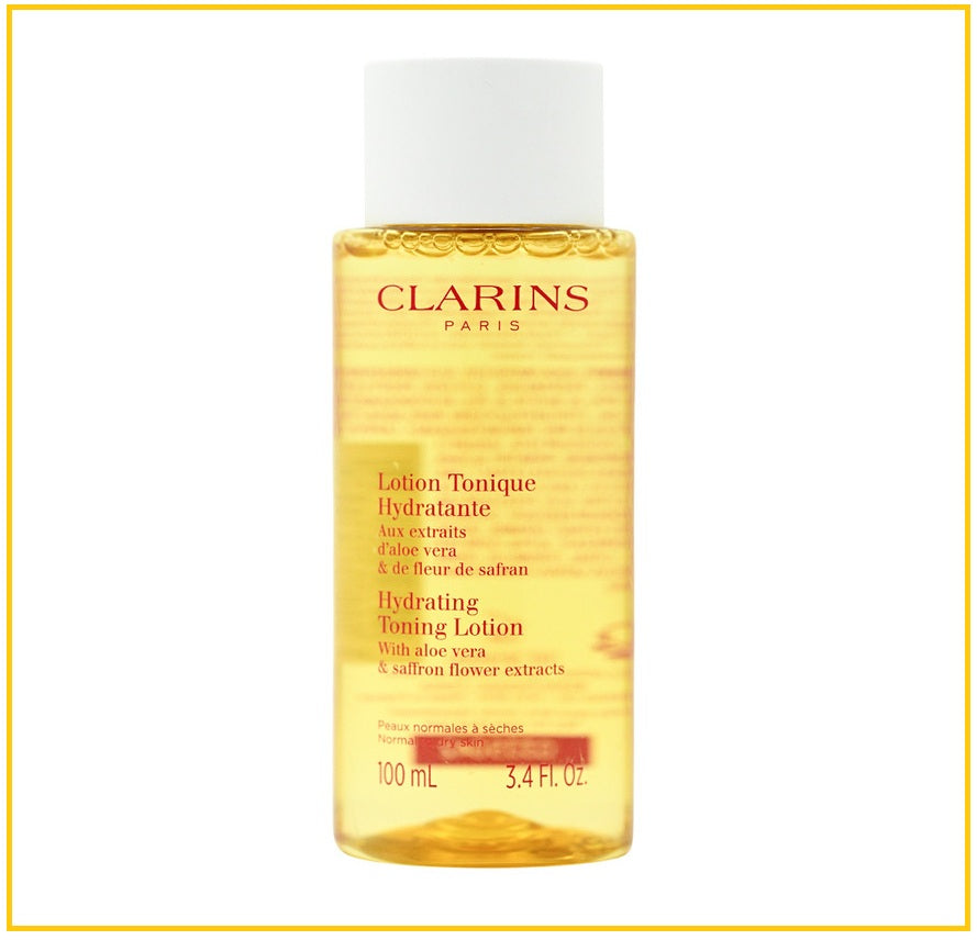 CLARINS 嬌韻詩保濕煥亮爽膚水黃水小樣 HYDRATING TONING LOTION 100ML