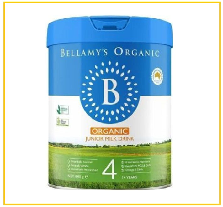BELLAMYS ORGANIC 貝拉米有機嬰兒奶粉4號 JUNIOR MILK STAGE 4 800G