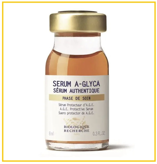 BIOLOGIQUE RECHERCHE SERUM A-GLYCA ANTI-WRINKLE REPAIRING ANTI-GLYCATION SERUM 8ML