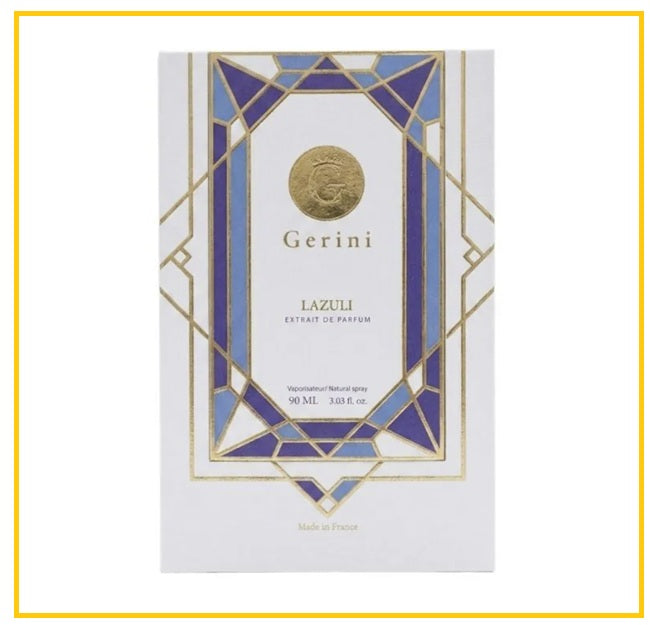 GERINI 杰日尼水晶系列青金石濃香水 CRYSTAL LAZULI EXTRAIT DE PARFUM 90ML