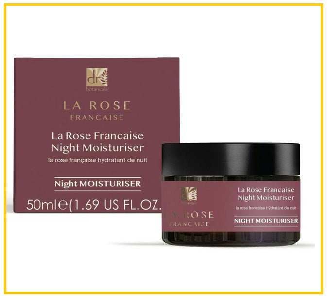 DR. BOTANICALS LA ROSE FRANÇAISE NIGHT MOISTURISER 50ML