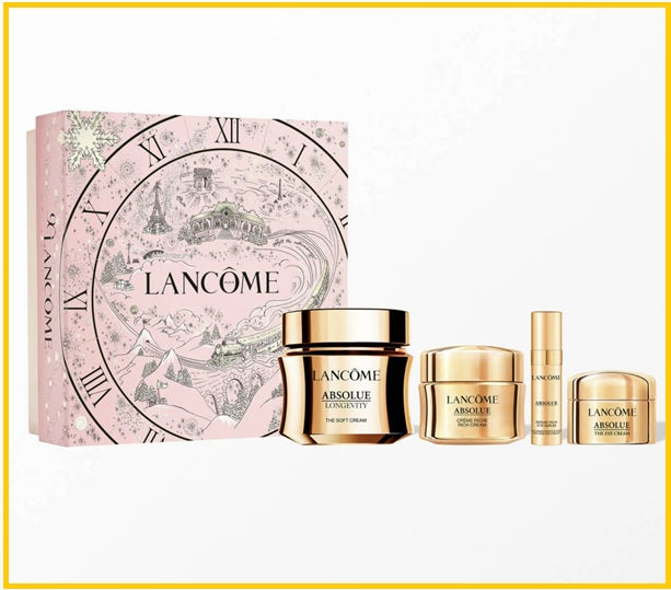 LANCOME 蘭蔻蘭蔻組合四件套裝 ABSOLUE LONGEVITY SOFT CREAM DUO SET