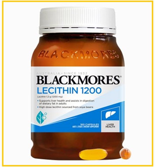BLACKMORES LECITHIN 1200 160 CAPSULES