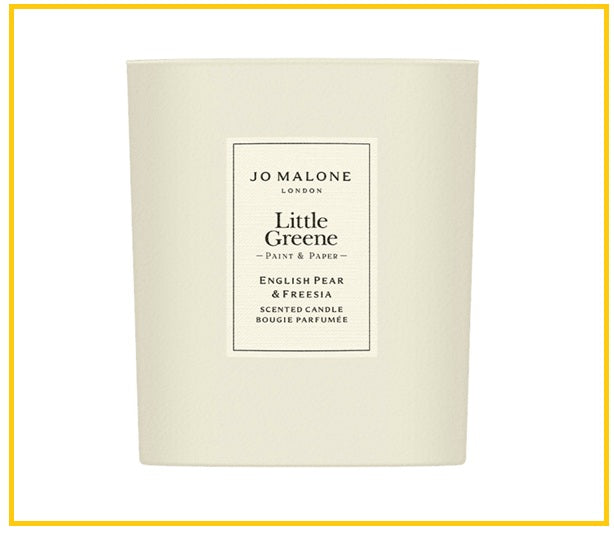 JO MALONE LONDON 祖馬龍英國梨子與小蒼蘭蠟燭 LITTLE GREENE ENGLISH PEAR & FREESIA SCENTED CANDLE 200G