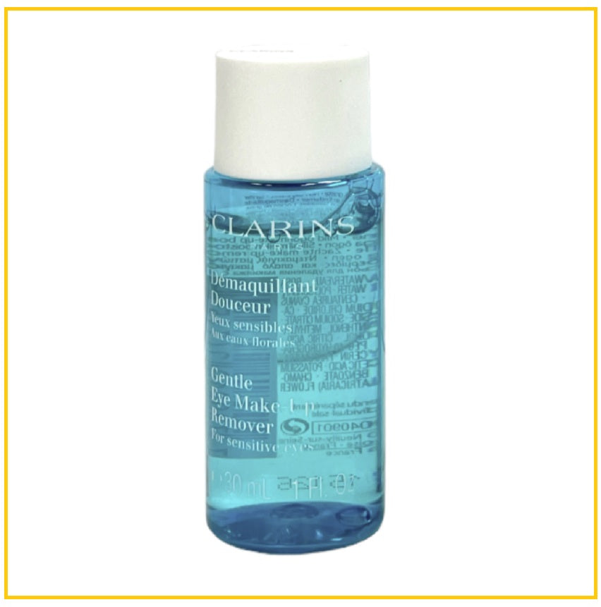 CLARINS 嬌韻詩輕柔眼部卸妝水小樣 GENTLE EYE MAKE-UP REMOVER 30ML