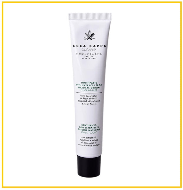 ACCA KAPPA 艾克卡帕茴香植萃牙膏 NATURAL FLORIDE FREE TOOTHPASTE 100ML