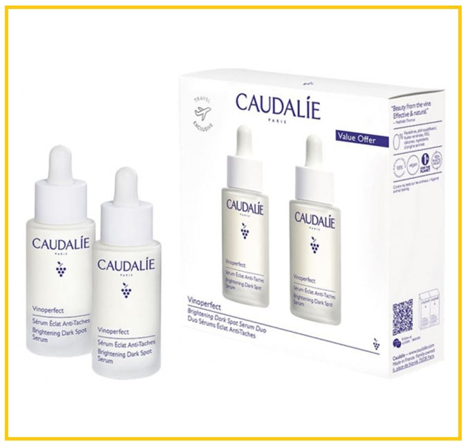 CAUDALIE 歐緹麗美白精華套裝 VINOPERFECT BRIGHTENING DARK SPOT SERUM TREX DUO SET 30ML X2