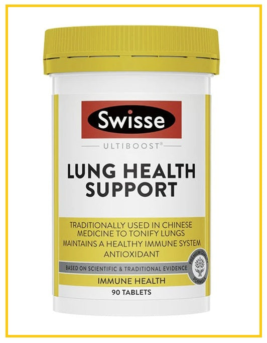 SWISSE Ultraboost Lung Health Support 90 Tablets