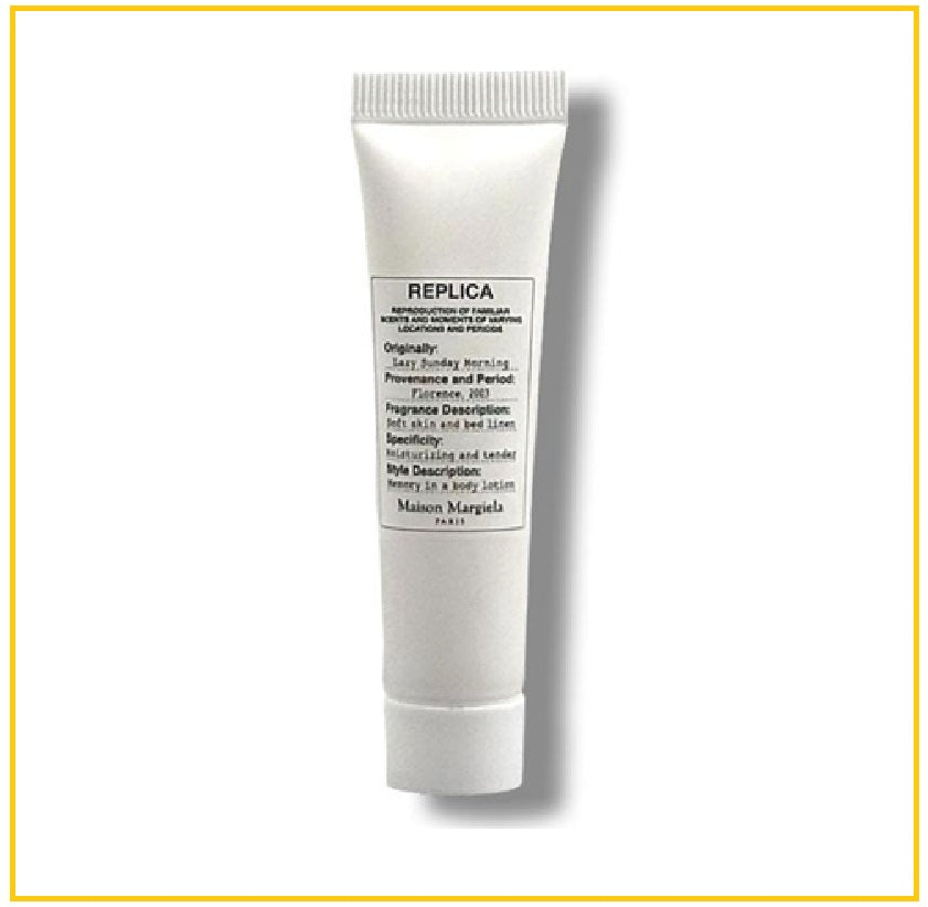 MAISON MARGIELA 馬吉拉慵懶週末身體乳 MMM REPLICA LAZY SUNDAY MORNING BODY LOTION 15ML