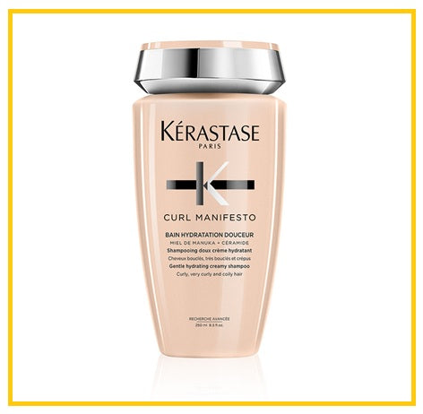 KERASTASE 卡詩捲髮溫和保濕乳霜洗髮精洗頭水 BAIN CURL MANIFESTO 250ML
