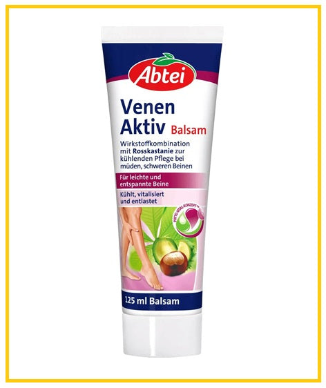 ABTEI Horse Chestnut Leg Soothing Cream (VENEN AKTIV BALSAM HORSE CHESTNUT LEG BALM 125ML)