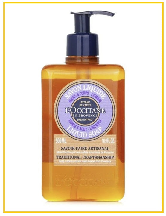 L'OCCITANE Shea Lavender Liquid Soap 500ml