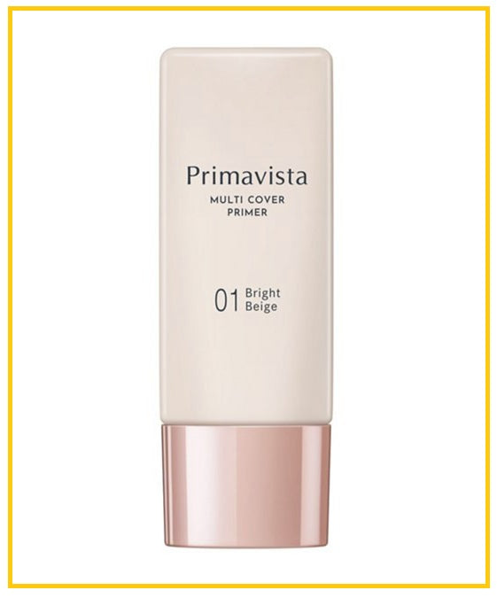 SOFINA 蘇菲娜5合1完美遮蓋底霜 PRIMAVISTA 5-IN-1 PERFECT COVERING PRIMER BRIGHT SKIN #01 BRIGHT BEIGE 25ML