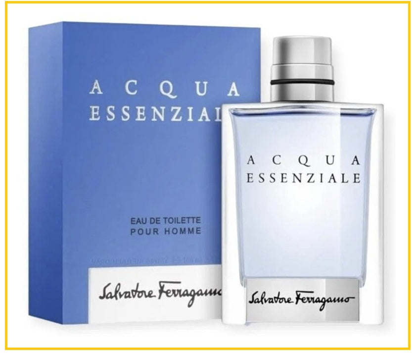SALVATORE FERRAGAMO 菲拉格慕蔚藍之水淡香水 ACQUA ESSENZIALE MEN EDT 100ML