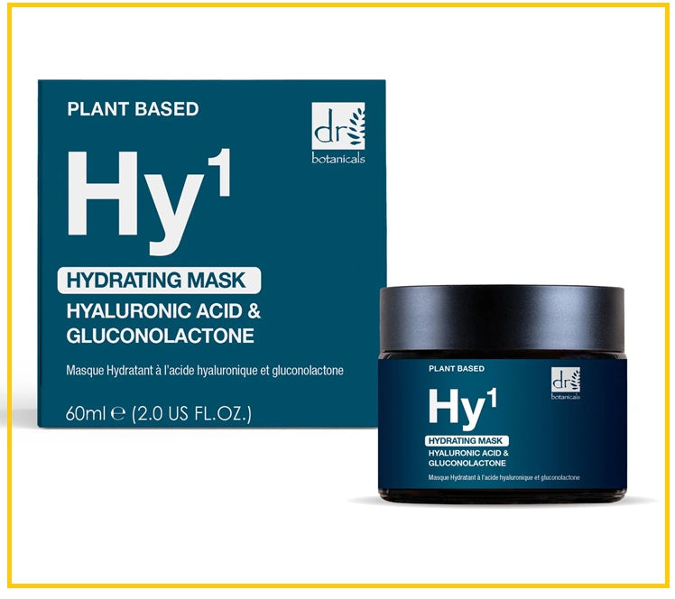 DR. BOTANICALS 植物博士1%透明質酸和1%葡糖酸內酯保濕面膜 HYDRATING MASK 1% HYALURONIC ACID & 1% GLUCONOLACTONE 60ML