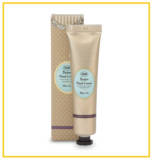 SABON 白茶奶油護手霜 WHITE TEA BUTTER HAND CREAM 30ML