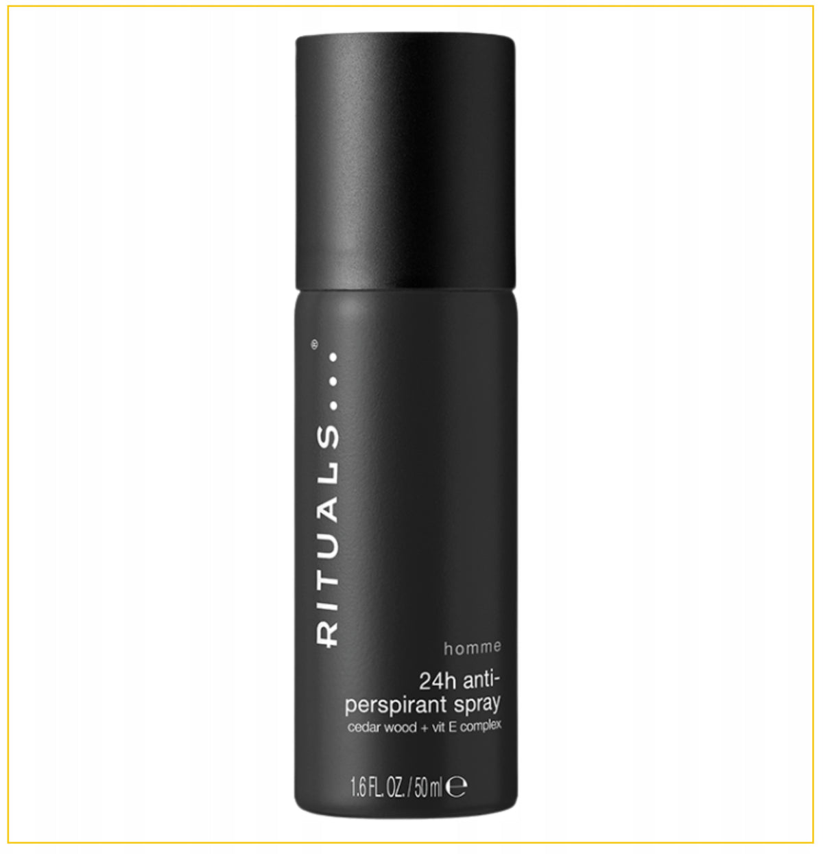 RITUALS 儀式24小時止汗噴霧 THE RITUAL OF HOMME 24H ANTI PERSPIRANT SPRAY 50ML