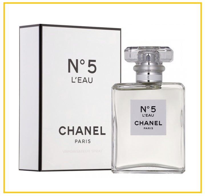 CHANEL 香奈兒5號之水香水 N°5 N5 L'EAU VAPO EAU DE TOILETTE SPRAY 35ML / 50ML / 100ML