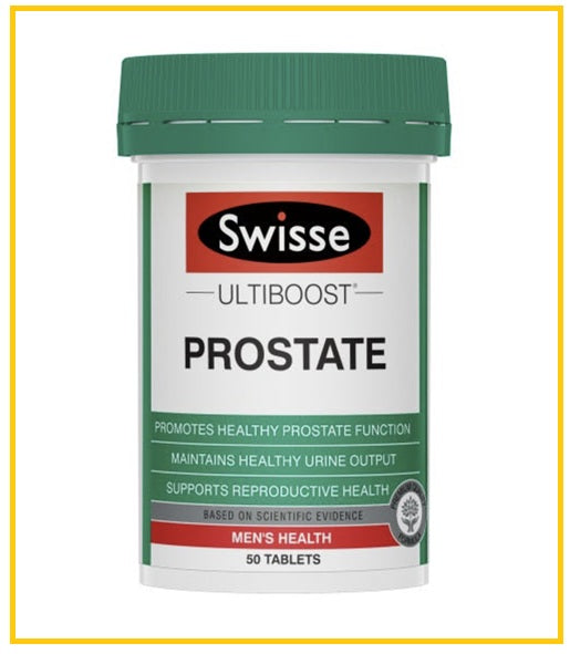 SWISSE UltraBoost Prostate 50 Tablets