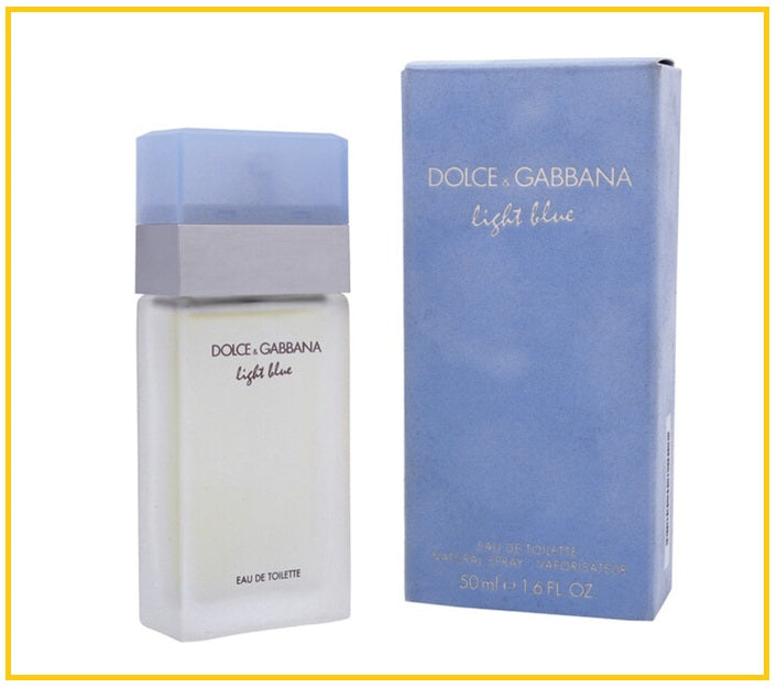 DOLCE & GABBANA 杜嘉班納淺藍淡香水 D&G LADIES LIGHT BLUE EDT 30ML / 50ML / 100ML / 200ML