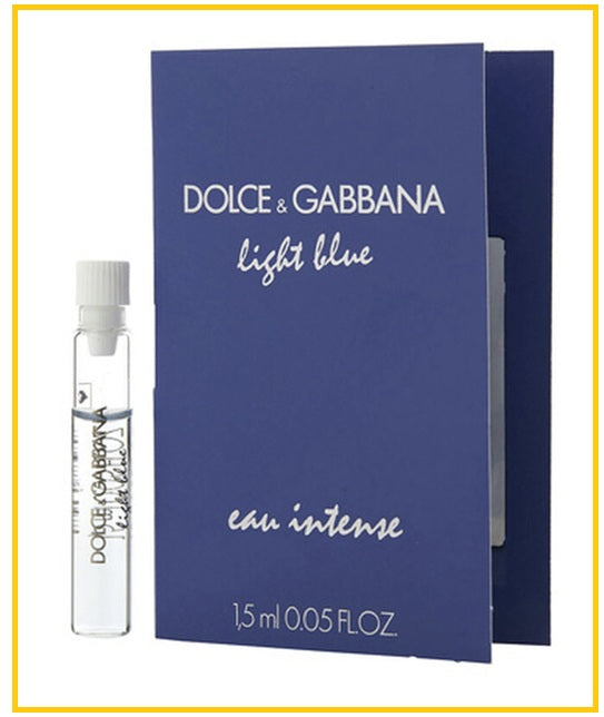 DOLCE & GABBANA 杜嘉班納淺藍男士淡香精香水小樣 D&G LIGHT BLUE POUR EDP 1.5ML