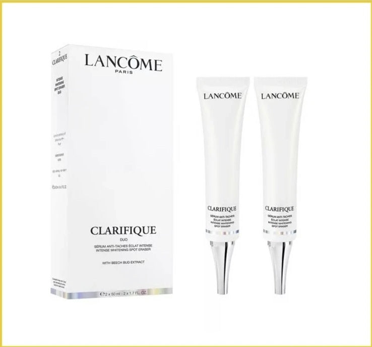LANCOME 蘭蔻換膚極光精華兩件套裝 CLARIFIQUE INTENSE WHITENING SPOT ERASER DUO SET 50ML X2